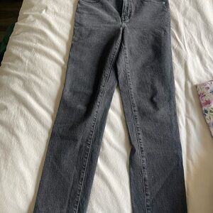 Madewell Gray Denim Jeans